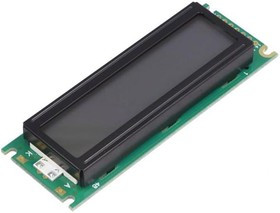 NPC1602LRS-JWB-K, Дисплей: LCD, алфавитно-цифровой, STN Positive, 16x2, LED, PIN: 14