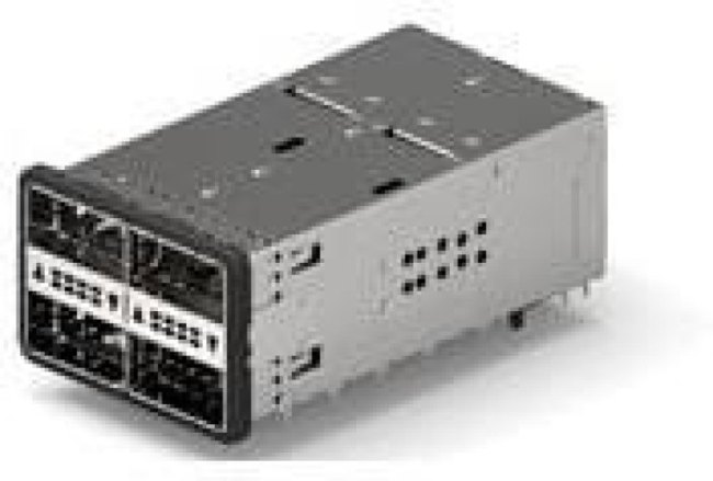 2227225-2, Conn zQSFP+ RCP 152 POS 2.4mm Press Fit RA Thru-Hole 152 Terminal 4 Port Box/Tray 2227225-2, Conn zQSFP+ RCP 152 POS 2.4mm Press Fit RA Thru-Hole 152 Terminal 4 Port Box/Tray