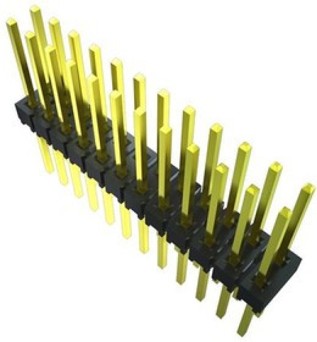 MTSW-116-10-L-D-550, Headers &amp; Wire Housings Variable Height PCB Header Strips, 0.100" pitch
