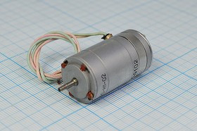 Двигатель постоянного тока 27В, 4000 об/мин; №двиг19 двиг 27В\0,4Вт\\4000\ \ДПМ-20-Н1-02