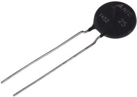 B57236S0250M000, Thermistor, ICL NTC, 25 ohm, -20% to +20%, Radial Leaded, B57236S0 Series B57236S0250M000, Thermistor, ICL NTC, 25 ohm, -20% to +20%, Radial Leaded, B57236S0 Series