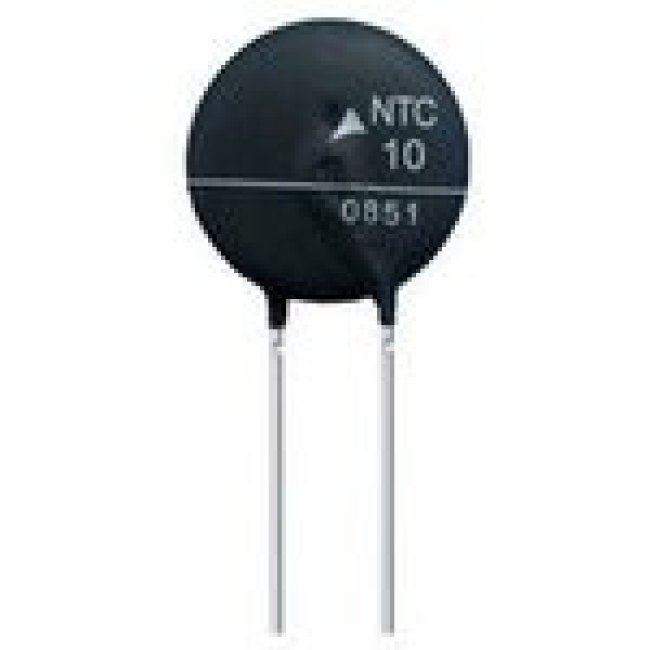 B57236S0250M000, Thermistor, ICL NTC, 25 ohm, -20% to +20%, Radial Leaded, B57236S0 Series