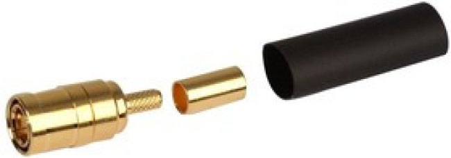 SMB6121A1-3GT30G-5-50, Разъем РЧ / Коаксиальный, SMB Коаксиальный, Прямой Штекер, Обжимной, 50 Ом, RG174, RG188A, RG316 SMB6121A1-3GT30G-5-50, Разъем РЧ / Коаксиальный, SMB Коаксиальный, Прямой Штекер, Обжимной, 50 Ом, RG174, RG188A, RG316