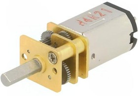 3053, Двигатель: DC, с редуктором, HPCB 12V, 12ВDC, 750мА, Ось: D профиль