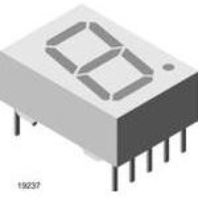 TDSR1350, LED Displays & Accessories Common Anode Red