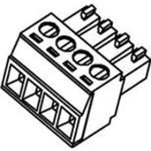 0395105005, Pluggable Terminal Blocks 3.81MM EURO PLUG RA GRN 5CKT