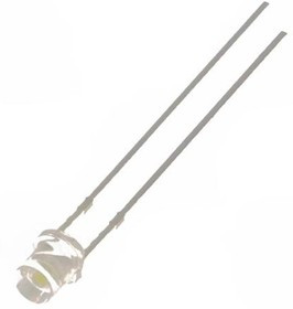 OSW5DK34E1A, Светодиод, 3мм, белый холодный, 1560-1800мкд, 140°, Шаг 2,54мм