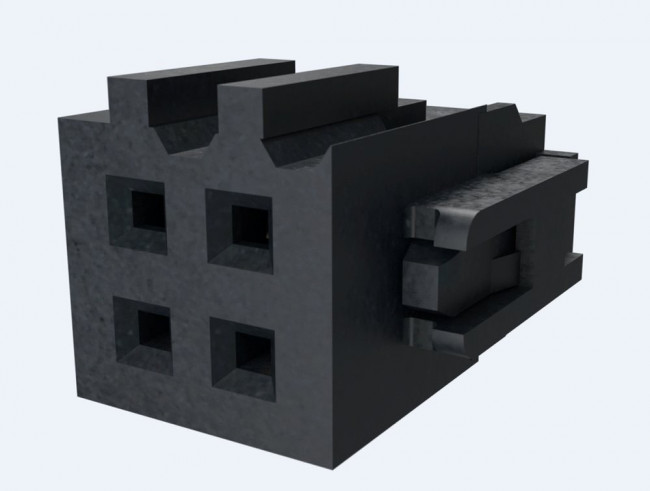 71600-114LF, Conn IDC Connector RCP 14 POS 2.54mm IDT RA Side Entry Cable Mount Tube