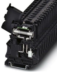 3046414, DIN Rail Terminal Blocks UT6HESILED24(6.3X32) 6.3MMX32MM F 24/LED