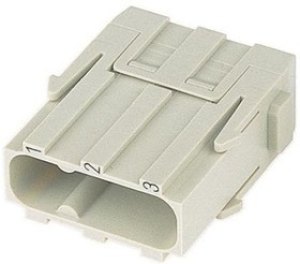 09140033003, Heavy Duty Power Connectors Han C module crimp male 2part