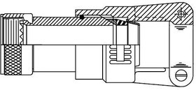 M85049/189W02, Circular MIL Spec Backshells Backshell M85049/189W02, Circular MIL Spec Backshells Backshell
