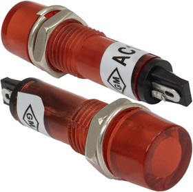 L-804-R 12V, Светодиод в корпусе L-804-R, 12 В, красный