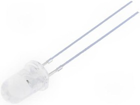 OSG5DA5111A-1MA, LED; 5mm; green; 4200?5800mcd; 15°; Front: convex; 2.6?3.3V