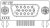 2311763-1, D-Sub High Density Connectors AMPL REC, HD22 R/A, 15P, S/L