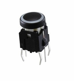 TL1220R1NNBGHALO, Tactile Switches Tactile, SPST-NO, Off-(On), Through Hole