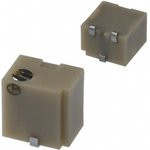 3224W-1-502E, 5 кОм подстроечный резистор 11 оборотов 3224W-1-502E, 5 кОм подстроечный резистор 11 оборотов