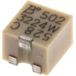 3224W-1-502E, 5 кОм подстроечный резистор 11 оборотов 3224W-1-502E, 5 кОм подстроечный резистор 11 оборотов