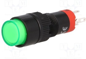 V10Y-11Z-230G, Переключатель: кнопочный, Пол: 2, SPDT, 0,5A/250ВAC, 1A/24ВDC, IP40