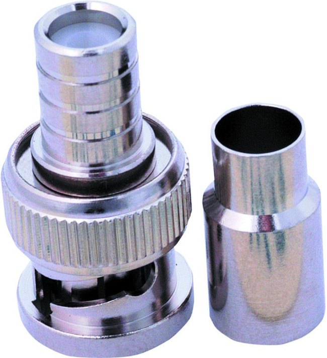 031-5556-RFX, RF Connectors / Coaxial Connectors 3PC BNC CRIMP PLUG 031-5556-RFX, RF Connectors / Coaxial Connectors 3PC BNC CRIMP PLUG