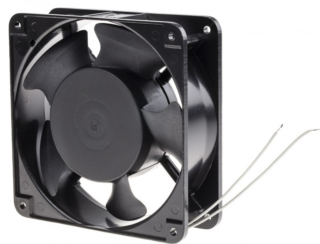 DP203A2123LSL, Вентилятор осевой, 230В AC, 120х120х38мм, 0.06А, 11Вт, скольжения, 2000об/мин, 2 провода DP203A2123LSL, Вентилятор осевой, 230В AC, 120х120х38мм, 0.06А, 11Вт, скольжения, 2000об/мин, 2 провода