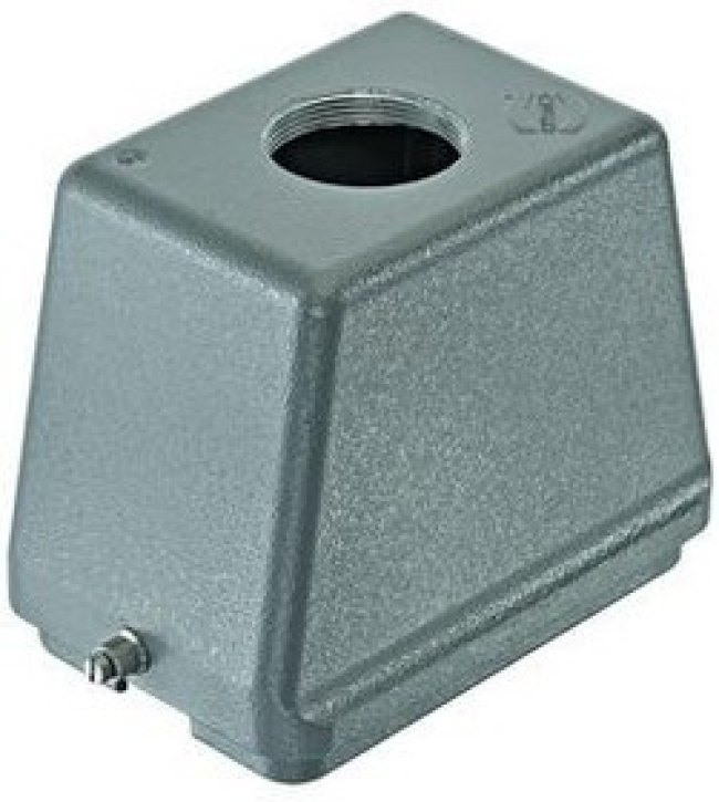 19300480448, Heavy Duty Power Connectors HAN 48B M40 TOP METAL HOOD