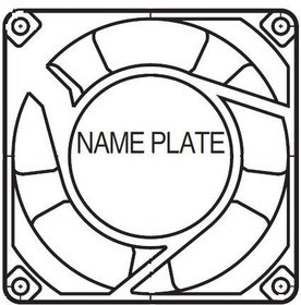 08038FB-A1J-EA-00, AC Fans AC Tubeaxial Fan, 80x80x38mm, 115VAC, 22CFM, Flange Mount, Terminals 08038FB-A1J-EA-00, AC Fans AC Tubeaxial Fan, 80x80x38mm, 115VAC, 22CFM, Flange Mount, Terminals