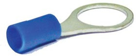 Клемма"O", d10,5мм, 1,5-4,0мм2, обжимная, синий
