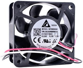 Вентилятор Delta QFR0624GHС38 60x25 24v 0.21a 3pin p/n 3AVA000088115 C17226631DD