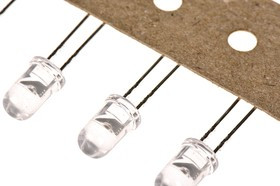 HLMP-EH3A-WX0DD, Светодиод, Красный Оранжевый, Сквозное Отверстие, T-1 3/4 (5mm), 20 мА, 2.1 В, 615 нм