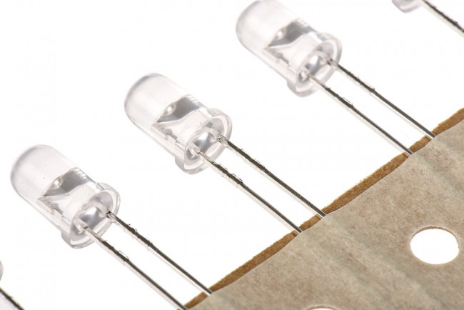 HLMP-EH3A-WX0DD, Светодиод, Красный Оранжевый, Сквозное Отверстие, T-1 3/4 (5mm), 20 мА, 2.1 В, 615 нм