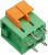 KLS2-142V-5.08-02P-4 (DG142V-5.08-02P-14), Клеммник 2-контактный,5.08мм, прямой