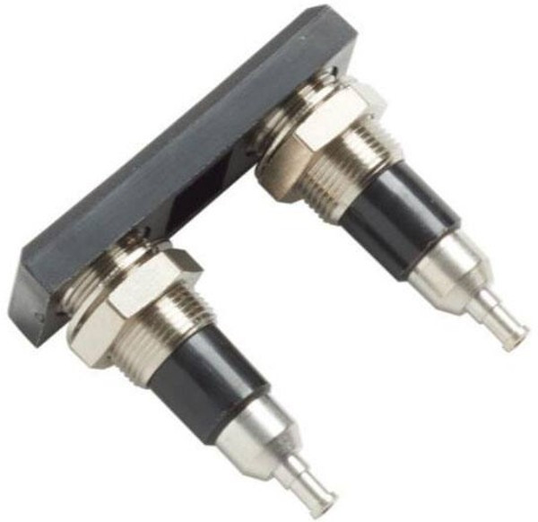 POM-73101-0, Гнездо, "банан" 4мм, 25А, 30ВAC, 60ВDC, Отв: d8,3мм, черный, двойное POM-73101-0, Гнездо, "банан" 4мм, 25А, 30ВAC, 60ВDC, Отв: d8,3мм, черный, двойное