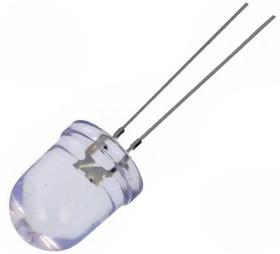 OSM5DKA131A, LED; 10mm; white warm; 14400?19000mcd; 30°; Front: convex; 2.9?3.6V