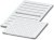 0800284, ZBFM 6/WH.LGS:1-100 Terminal Marker for use with Terminal Blocks 0800284, ZBFM 6/WH.LGS:1-100 Terminal Marker for use with Terminal Blocks