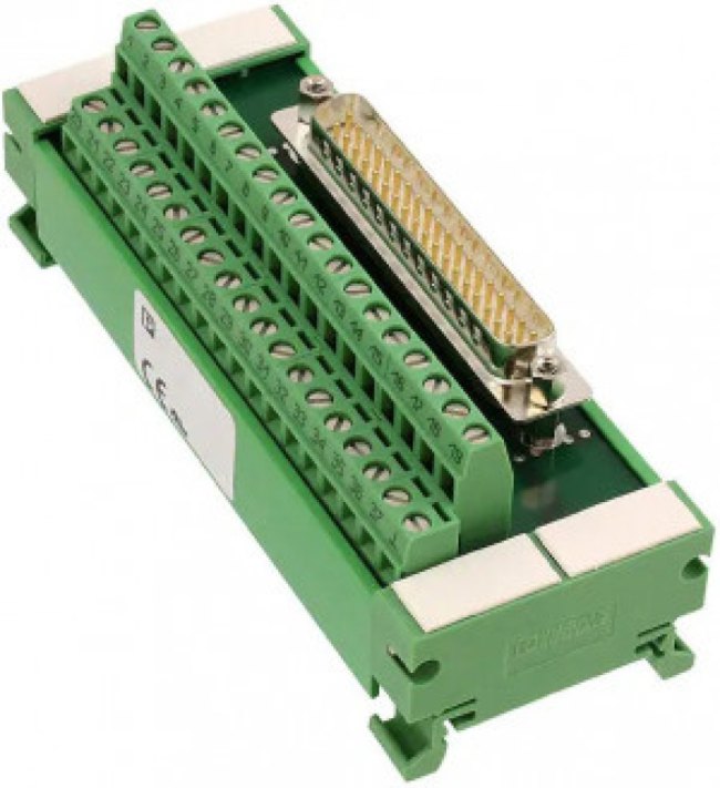 2962803, 37-Contact Male Interface Module, D-sub Connector, DIN Rail Mount, 2.5A 2962803, 37-Contact Male Interface Module, D-sub Connector, DIN Rail Mount, 2.5A