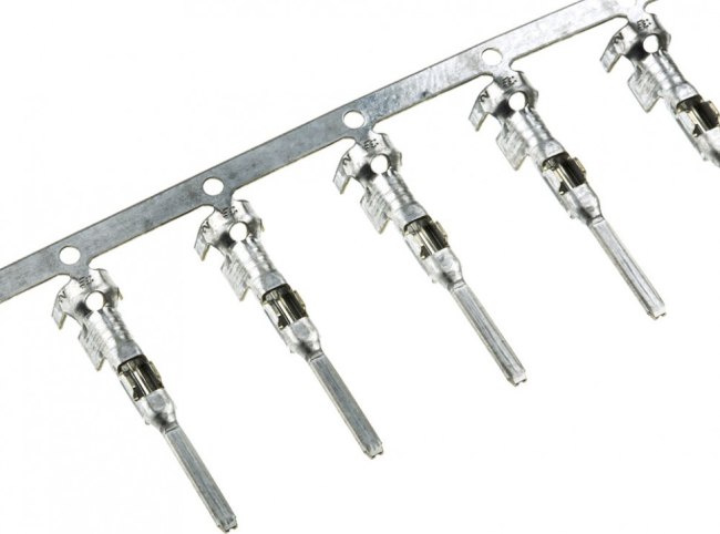 282404-1, Контакт для вилок Superseal 1.5, штекер, провод 0.35-0.5мм²