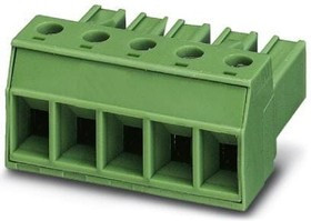 1804959, Pluggable Terminal Blocks 7 Pos 7.62mm pitch Plug 24-10 AWG Screw