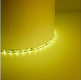 Cветодиодная LED лента LS604, 60SMD 3528 /м 4.8Вт/м 5м IP65 12V желтый 27674