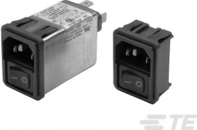 10CFE1, 10A, 250 V ac Flange Mount IEC Inlet Filter 10CFE1, Faston 10CFE1, 10A, 250 V ac Flange Mount IEC Inlet Filter 10CFE1, Faston