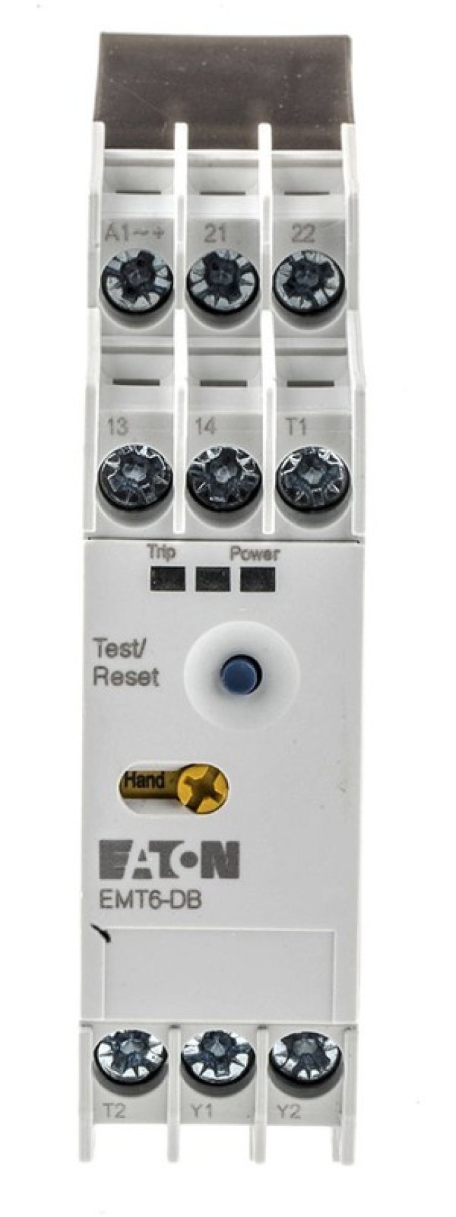 EMT6-DB, Термисторное реле 24-240 В АС/DC, автоматический/ручной сброс, кнопка тестирования EMT6-DB, Термисторное реле 24-240 В АС/DC, автоматический/ручной сброс, кнопка тестирования