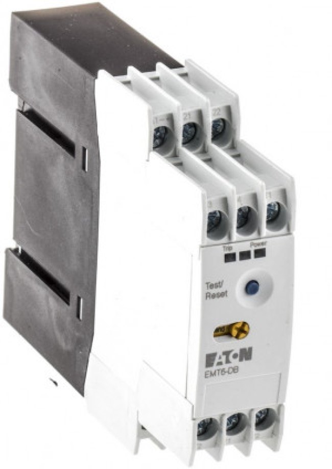 EMT6-DB, Термисторное реле 24-240 В АС/DC, автоматический/ручной сброс, кнопка тестирования EMT6-DB, Термисторное реле 24-240 В АС/DC, автоматический/ручной сброс, кнопка тестирования