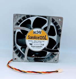 Вентялятор San Ace120L Model 9GL1224J102 24V DC 1.0A 120x38 3pin