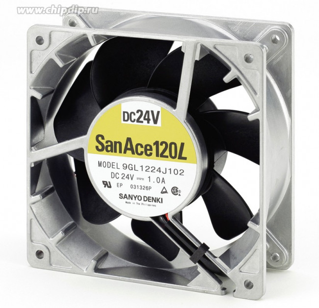 Вентялятор San Ace120L Model 9GL1224J102 24V DC 1.0A 120x38 3pin