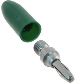 108-0304-001, Test Plugs &amp; Test Jacks BANANA PLUG GREEN