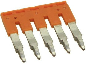 JX2.5/5, Circuit Breaker Accessories Jumper, Push-In, 5 pole, 5mm spacing