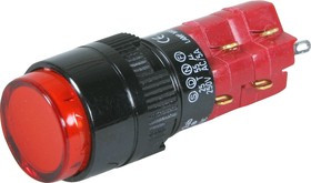 D16LMR1-2abGR, Кнопка с подсветкой 250В/5А