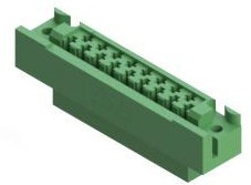 438017000112, CARD EDGE CONN, DUAL SIDE, 17POS