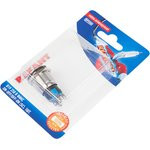 06-0371-B, Кнопка антивандальная ø19 250В Фикс (5с) ON-OFF/OFF-ON подсв/красная (в упак. 1шт.)