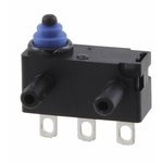 D2HW-BL201H, Микропереключатель SNAP ACTION; без рычага; SPDT; 0,1A/125ВAC