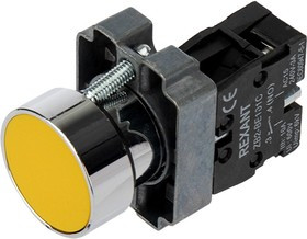 36-5521, Кнопка XB2 желтая NO